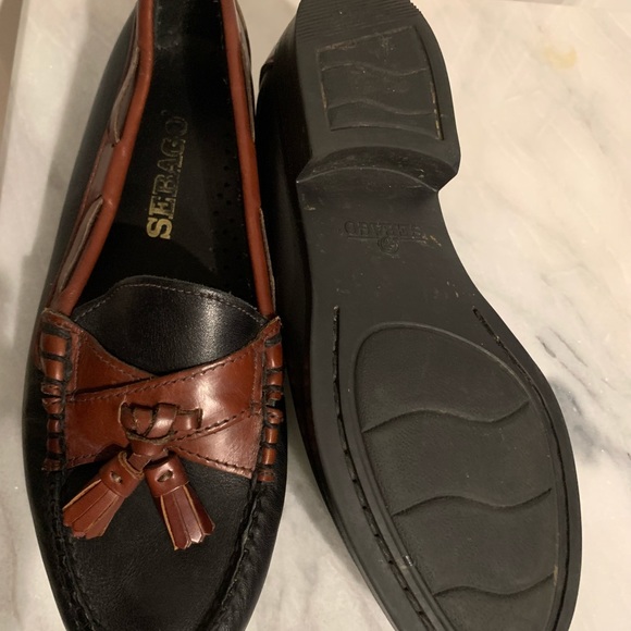 Sebago Women’s Leather Loafers 8W - Picture 2 of 5